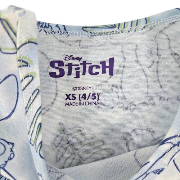 Disney STITCH Girls Short Sleeve Crew Neck Dress – Sizes XS or Small NWT - Picture 9 of 15
